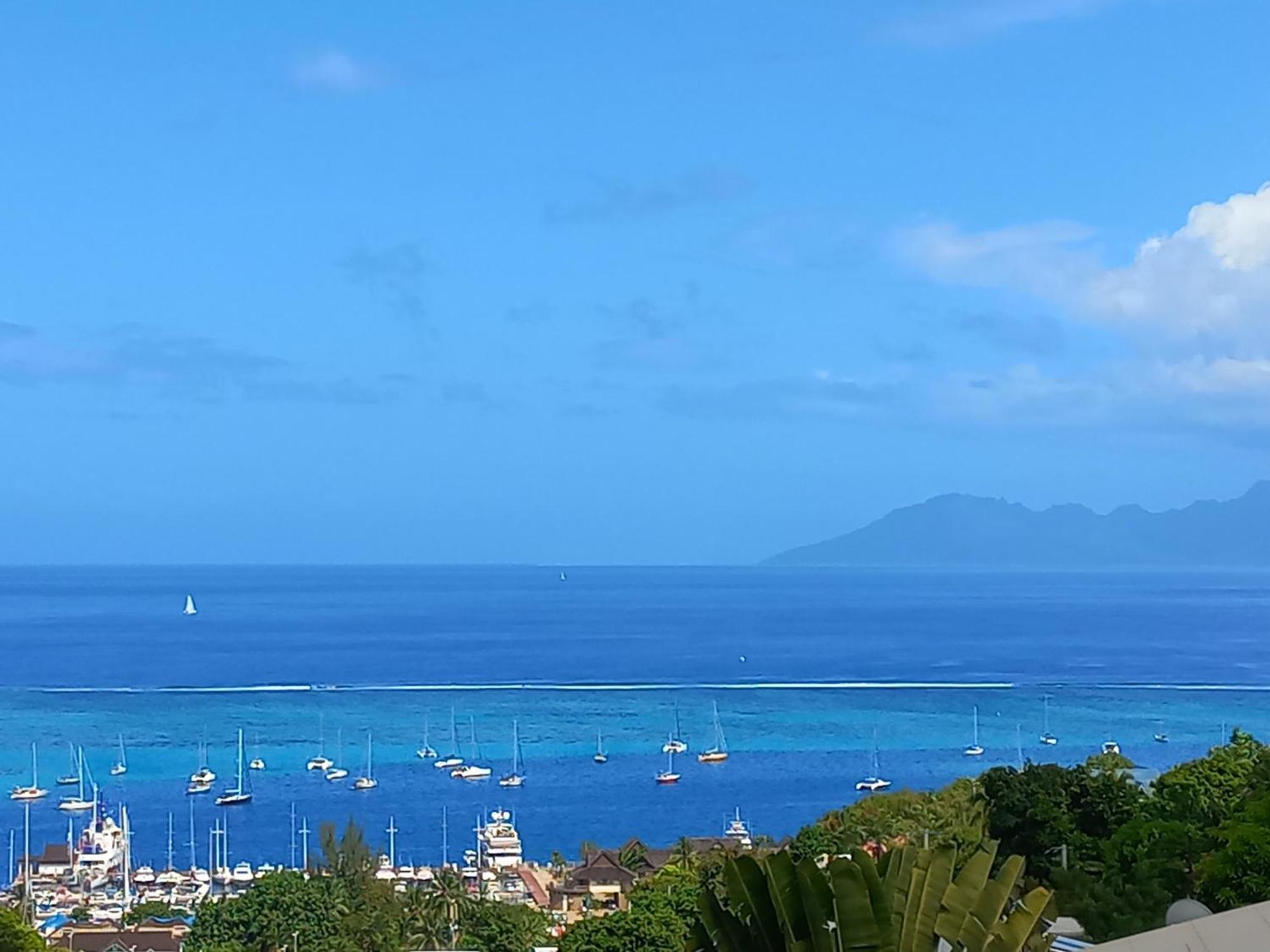 Marina Blue Fabuleux Appartement Vue Lagon Punaauia  Extérieur photo