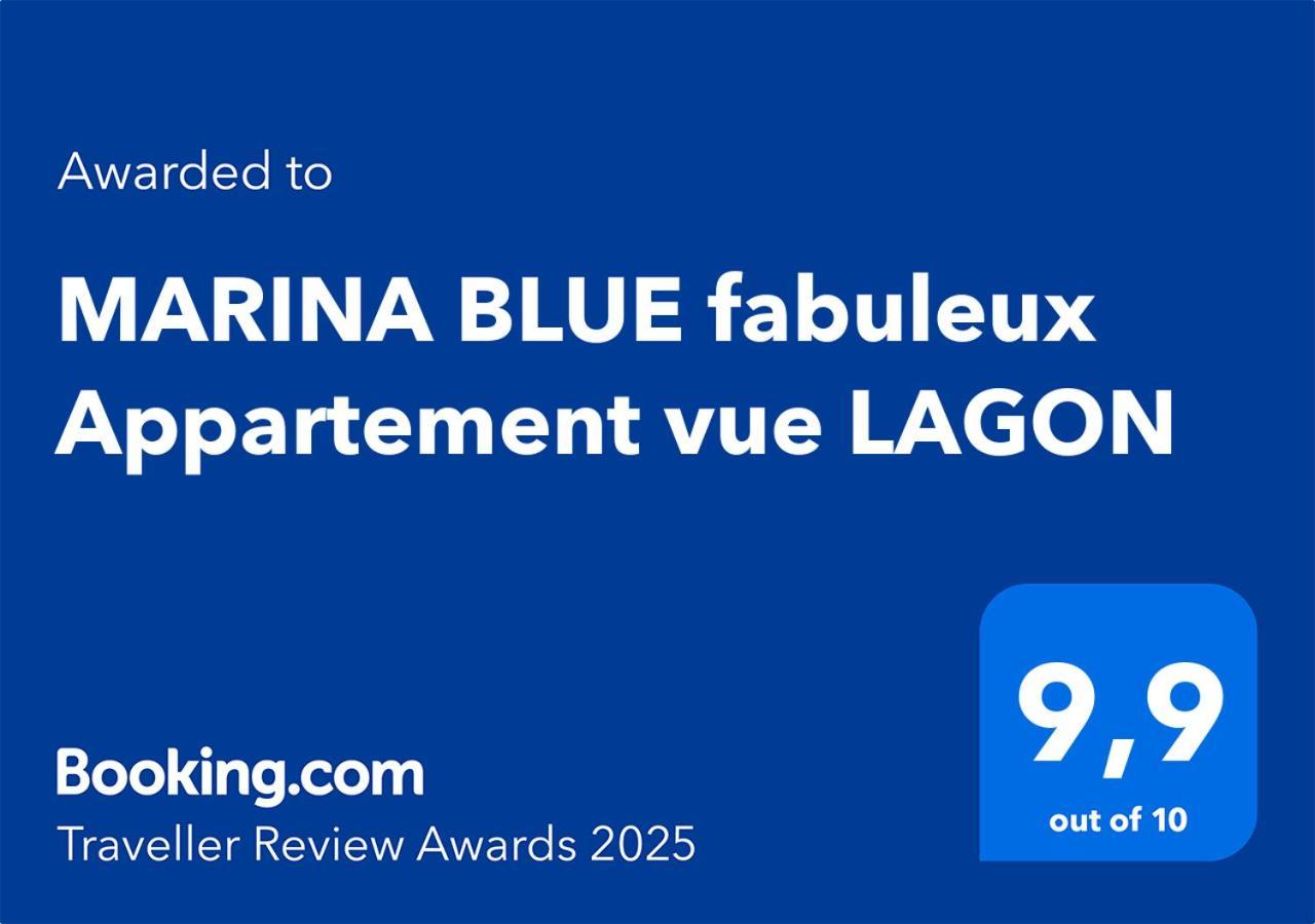 Marina Blue Fabuleux Appartement Vue Lagon Punaauia  Extérieur photo